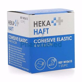 Image de HEKA HAFT bandage adhésif - 6cm x 4m - 1pc